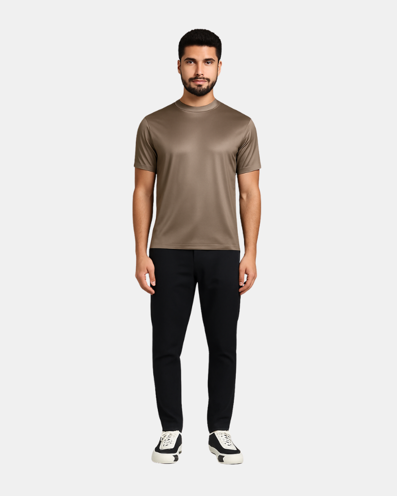 T-Shirt – Het Luxe Shirt – Antique Bronze
