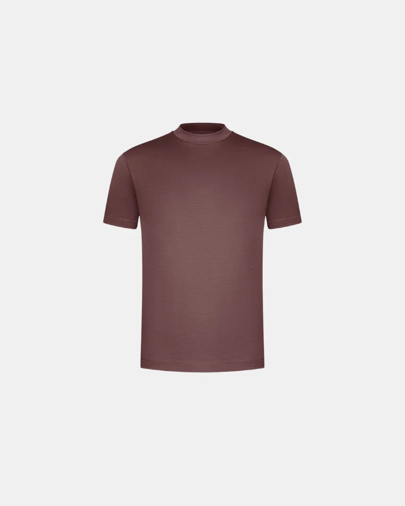 T-Shirt – Het Luxe Shirt – Auburn Rouge