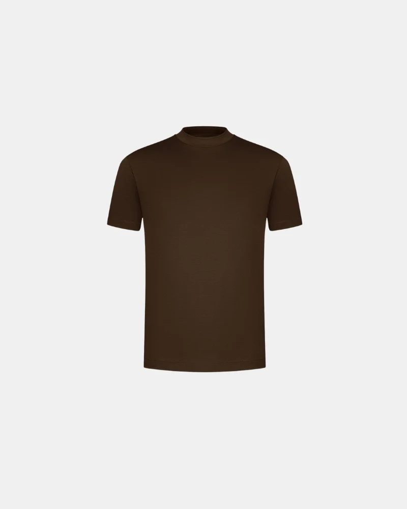 T-Shirt – Het Luxe Shirt – Chestnut Brown