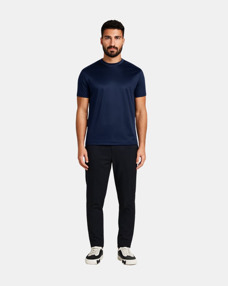 T-Shirt – Het Luxe Shirt – Deep Navy
