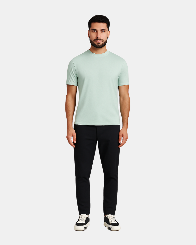 T-Shirt – Het Luxe Shirt – Sage Green