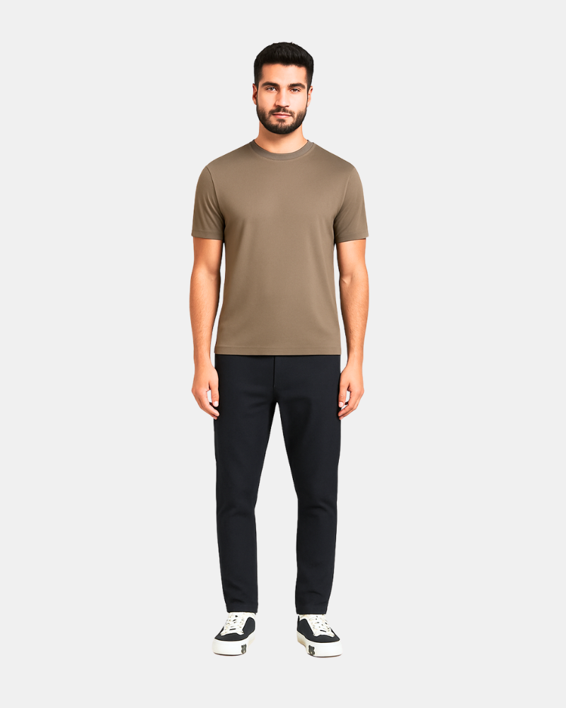 T-Shirt – Het Luxe Shirt – Sahara Sand