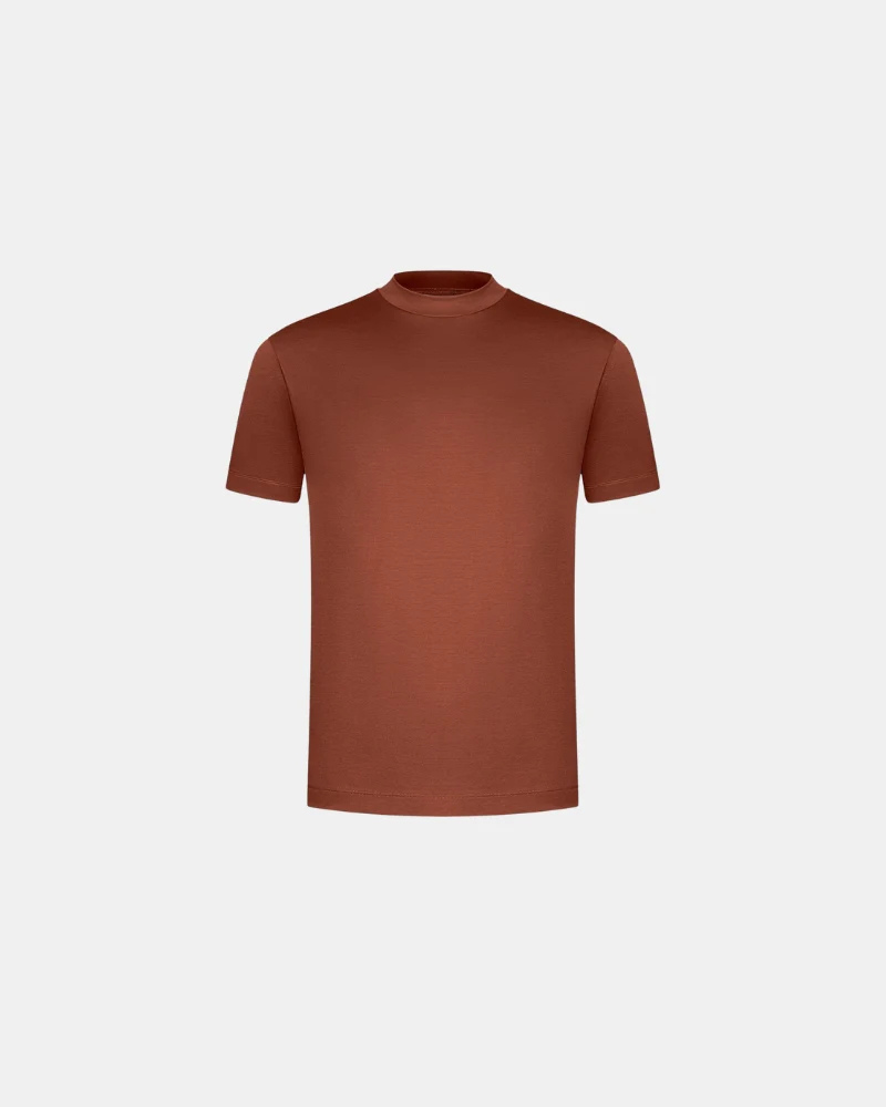 T-Shirt – Het Luxe Shirt – Terracotta Clay